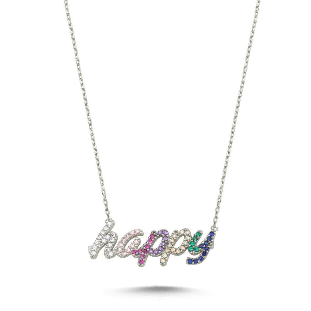 Colourful Happy Necklace - XMERALDA 