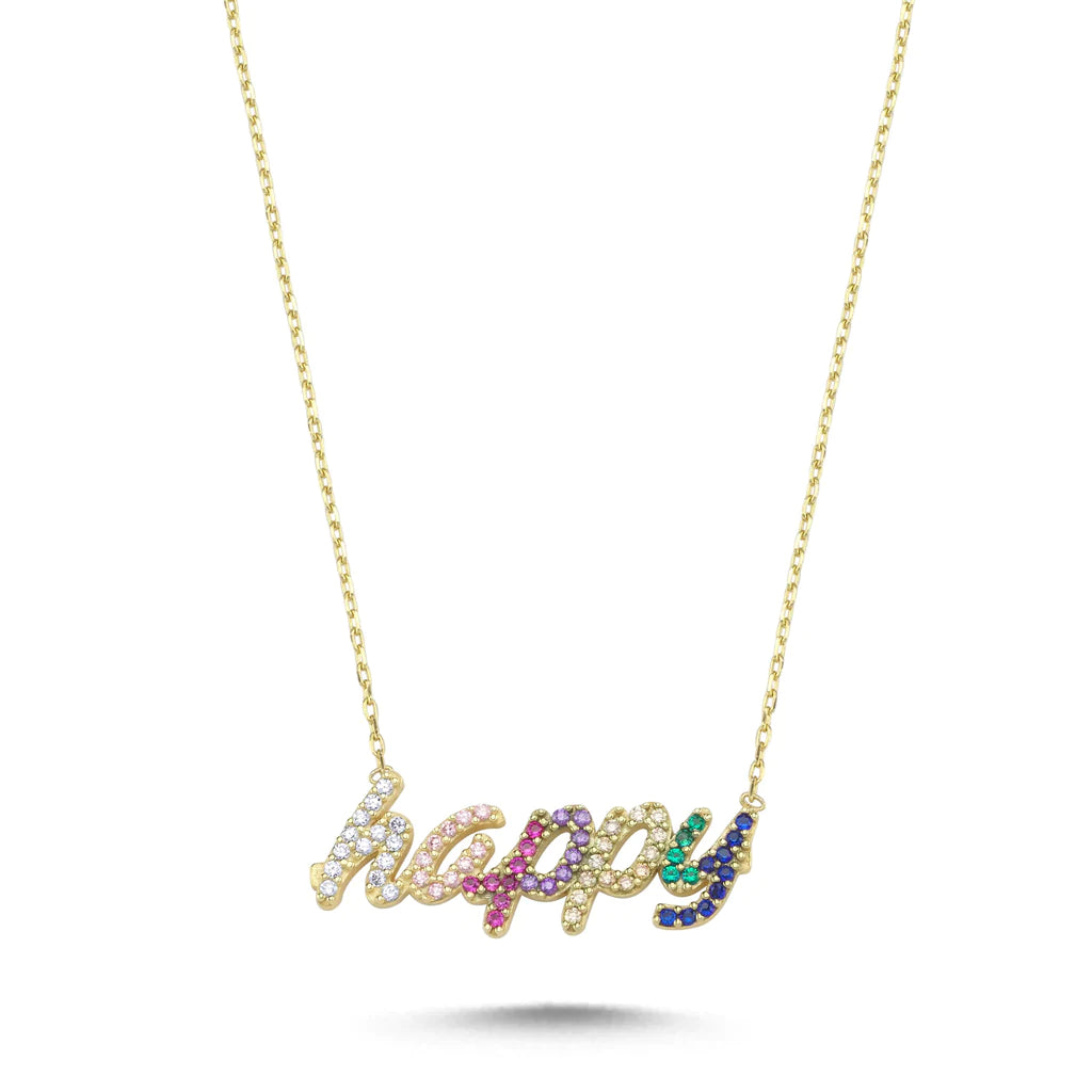 Colourful Happy Necklace - XMERALDA 